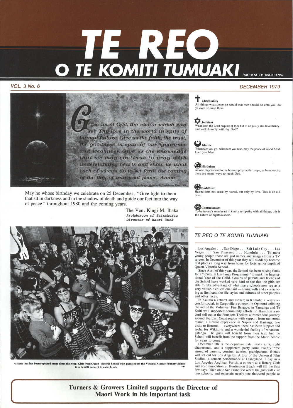 Te Reo o te Komiki Tumuaki: December 1979