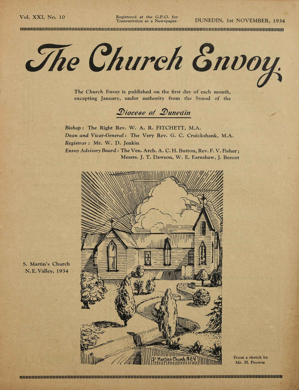 The Church Envoy November 1934