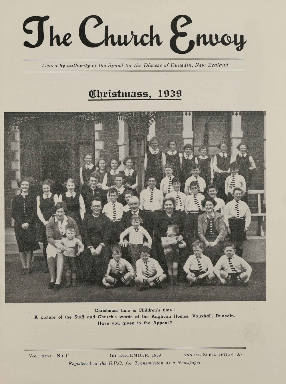 The Church Envoy December 1939