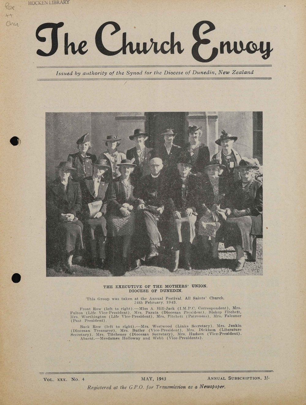 The Church Envoy May 1943