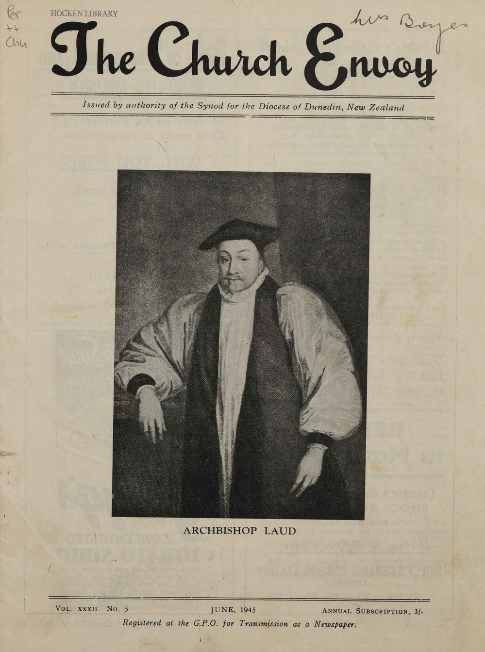 The Church Envoy June 1945