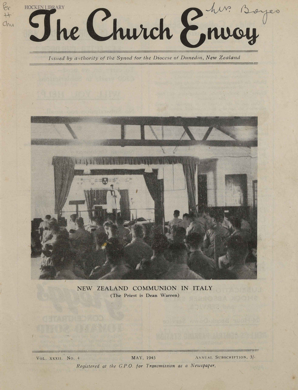 The Church Envoy May 1945