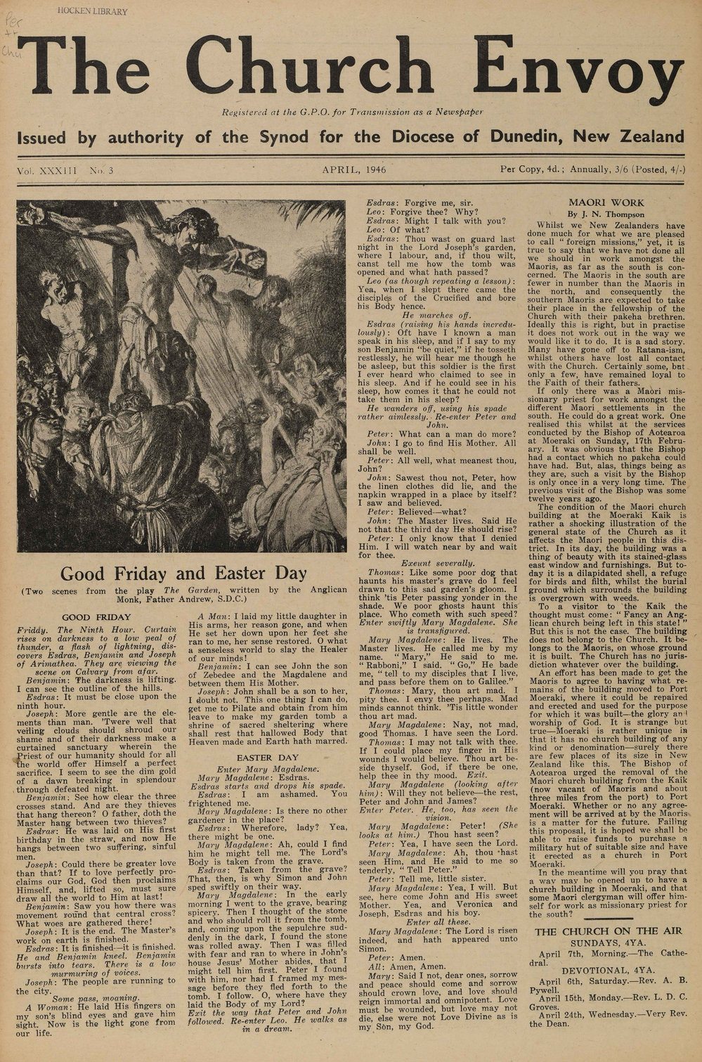 The Church Envoy April 1946