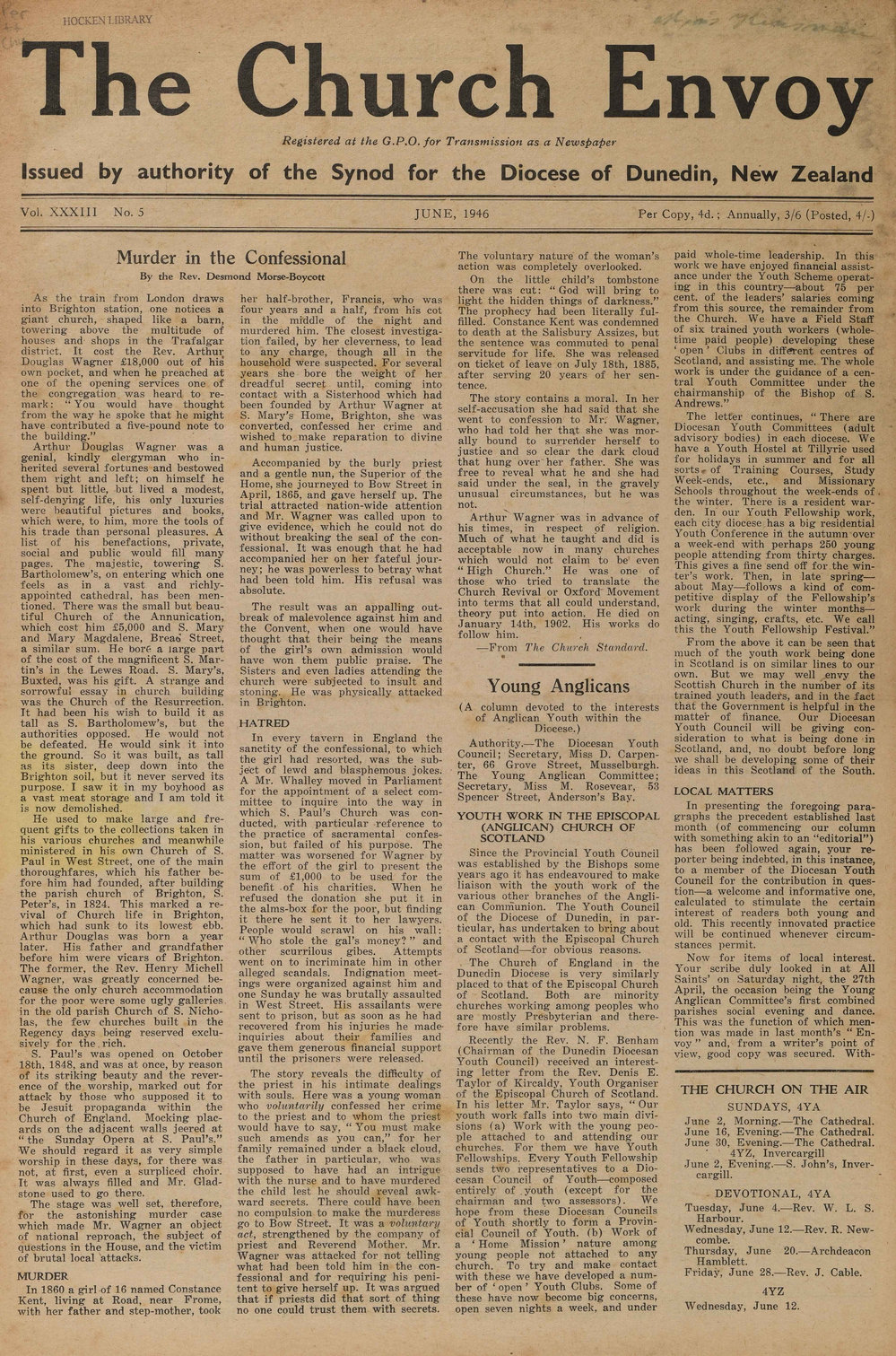 The Church Envoy June 1946