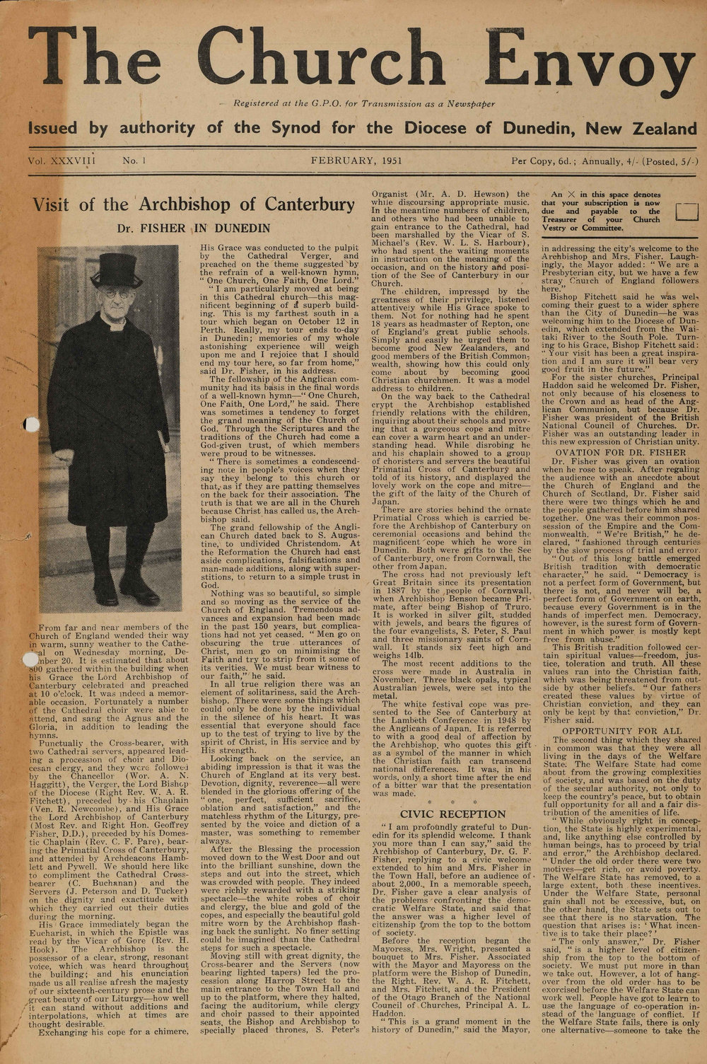 The Church Envoy February 1951