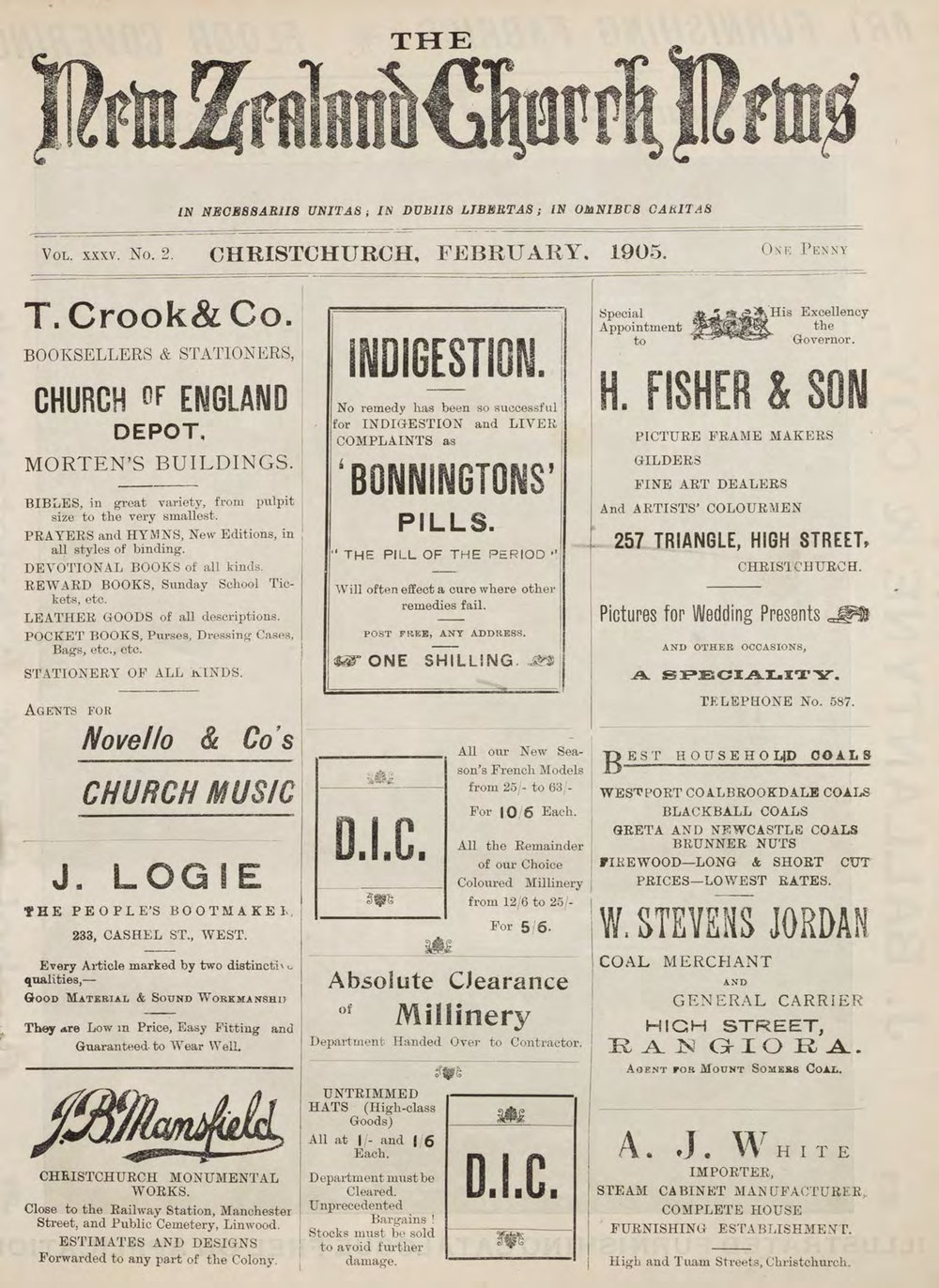 The New Zealand Church News Churchnews_1905_02