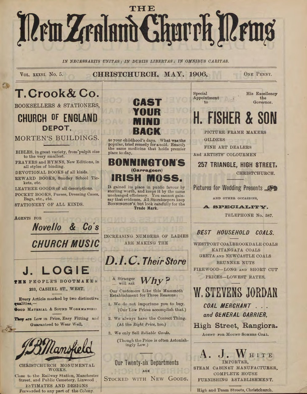The New Zealand Church News Churchnews_1906_05
