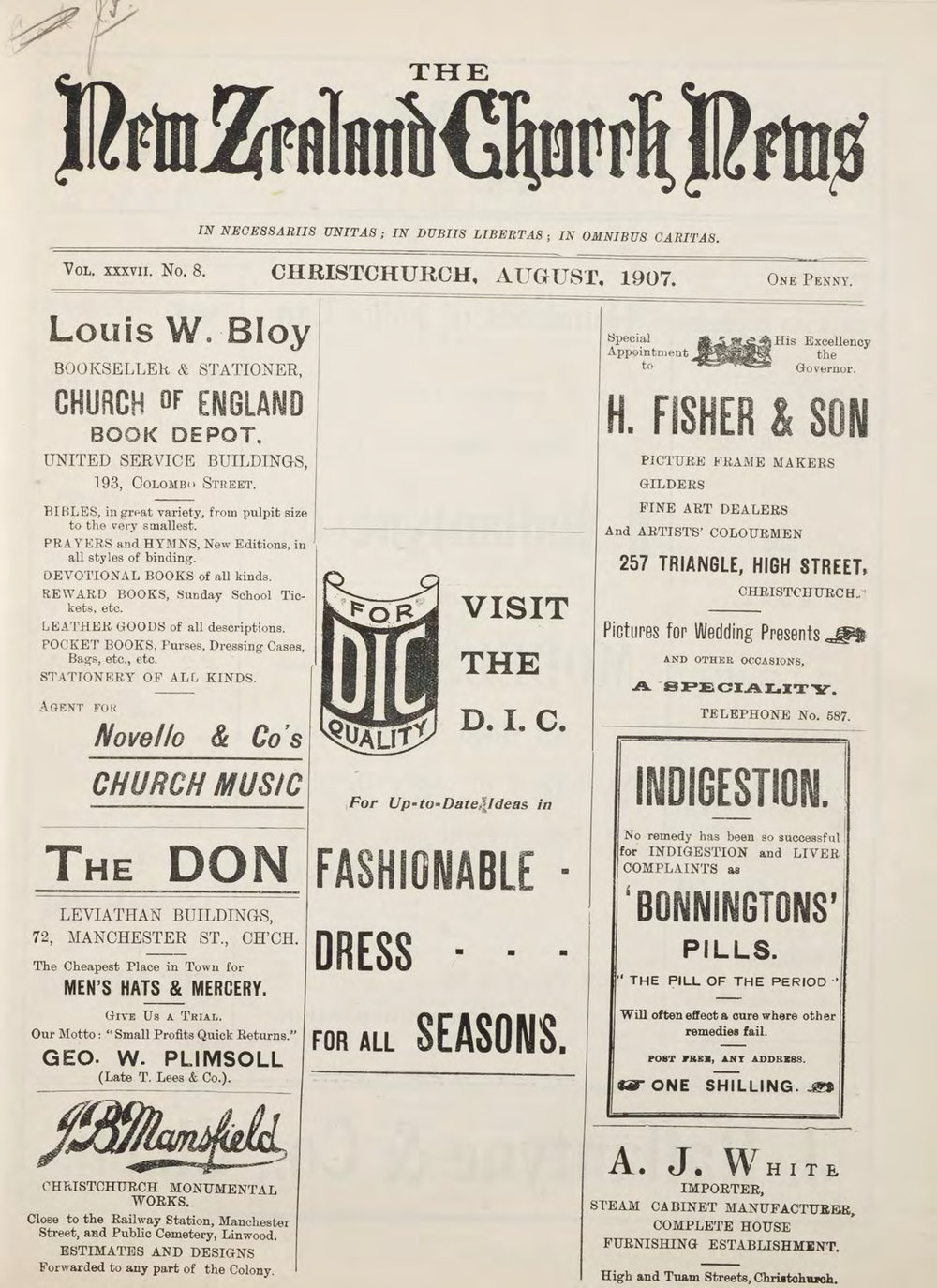 The New Zealand Church News Churchnews_1907_08