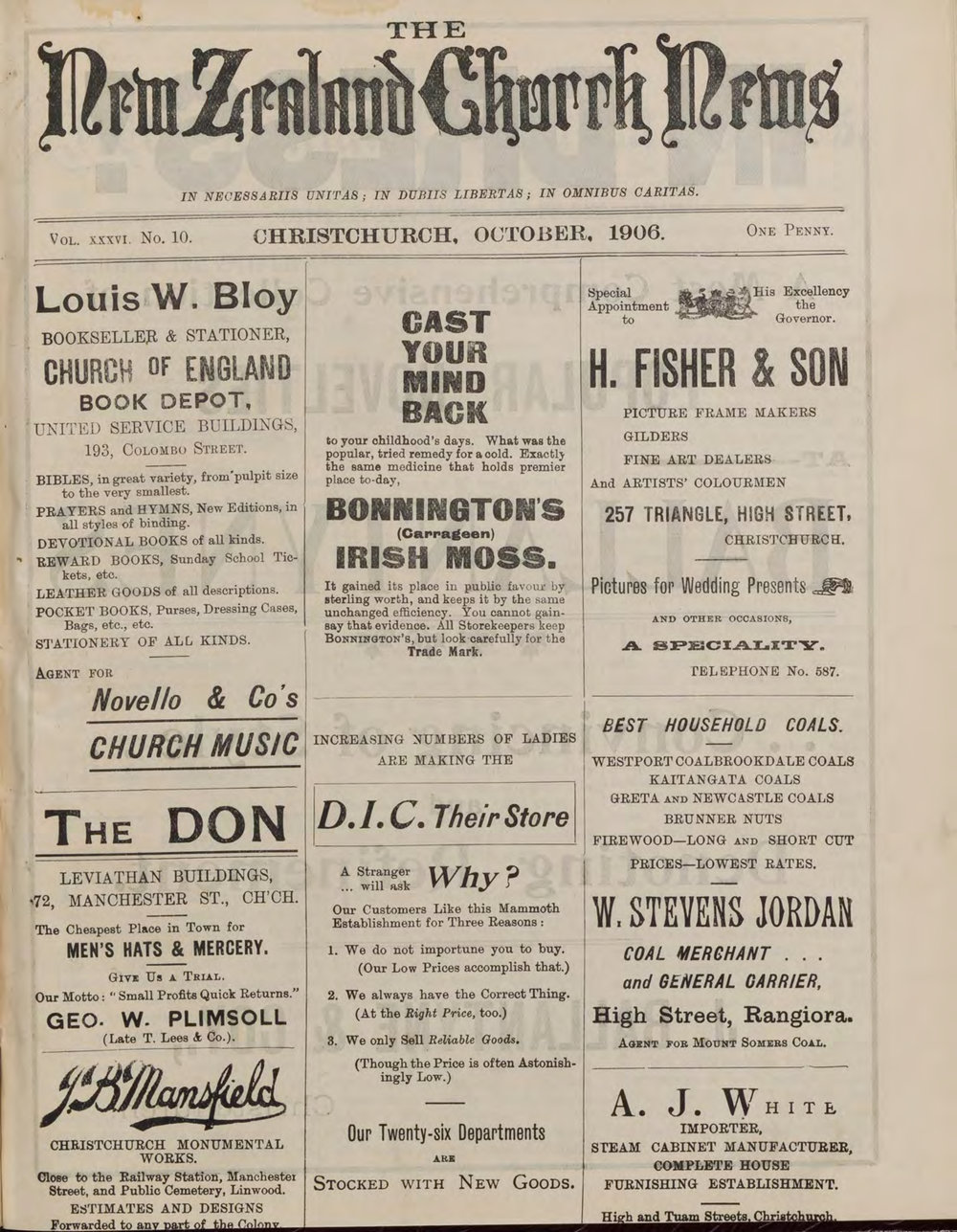 The New Zealand Church News Churchnews_1906_10