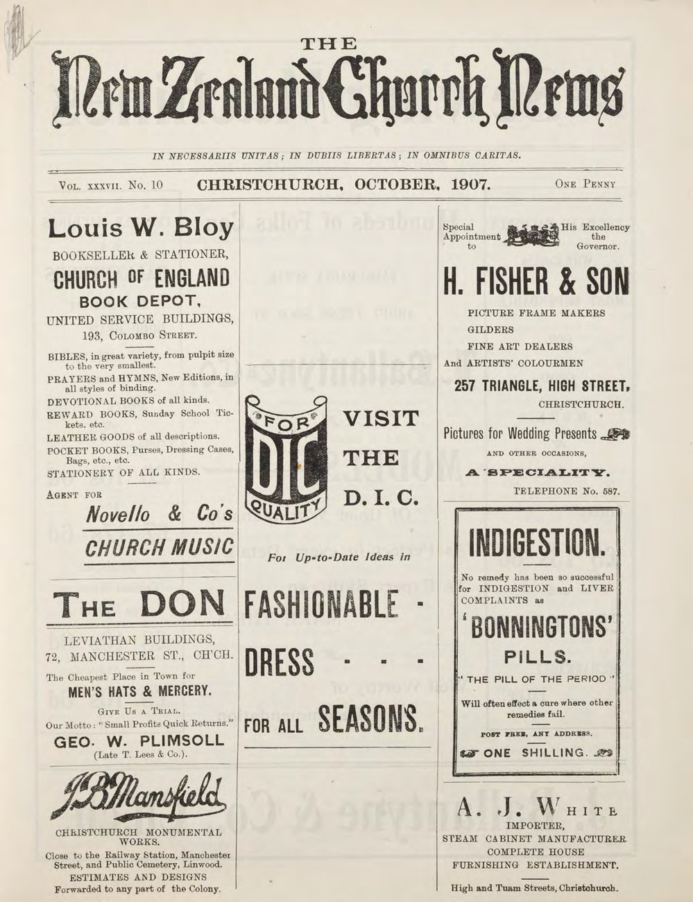 The New Zealand Church News Churchnews_1907_10