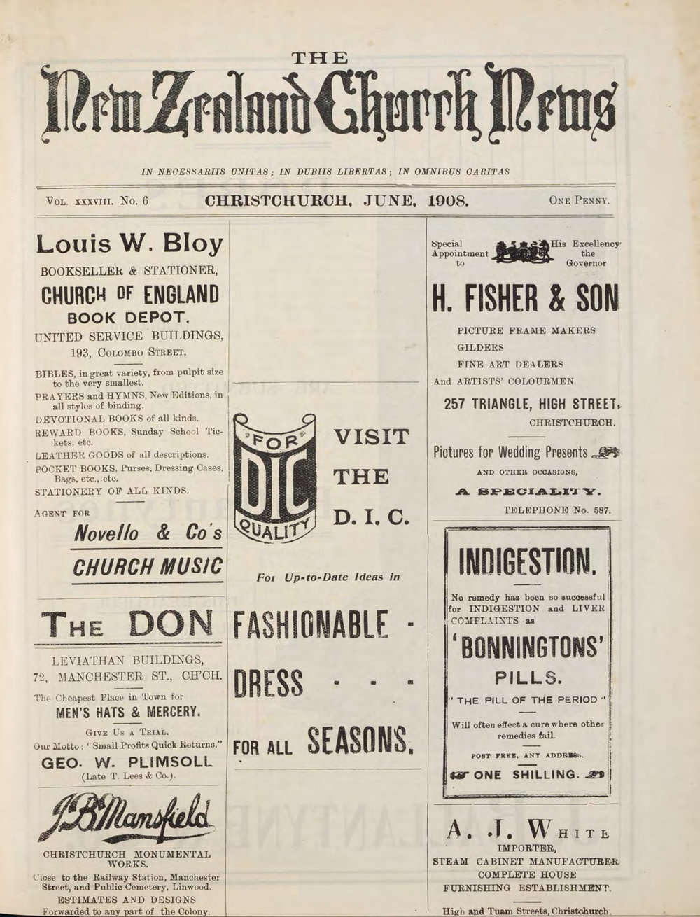 The New Zealand Church News Churchnews_1908_06