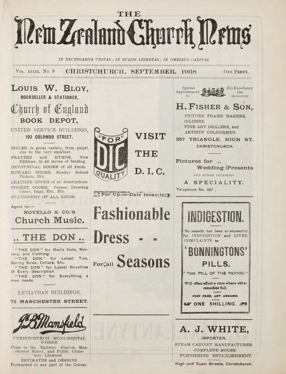 The New Zealand Church News Churchnews_1908_09