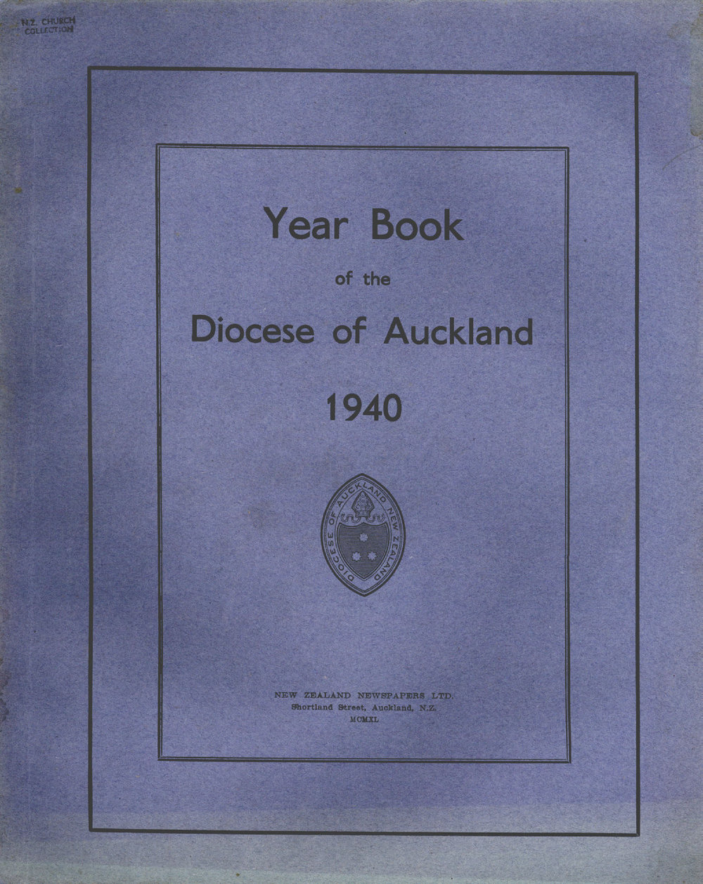 Year Book of the Diocese of Auckland 1940