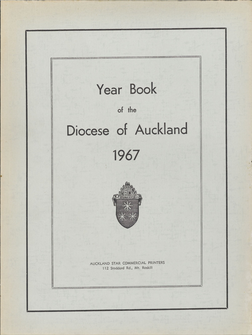 Year Book of the Diocese of Auckland 1967