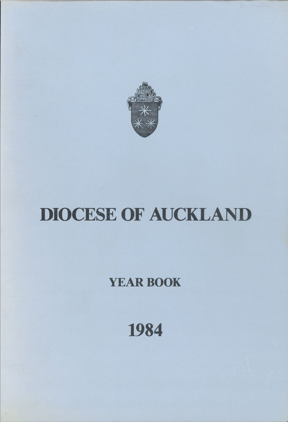 Year Book of the Diocese of Auckland 1984
