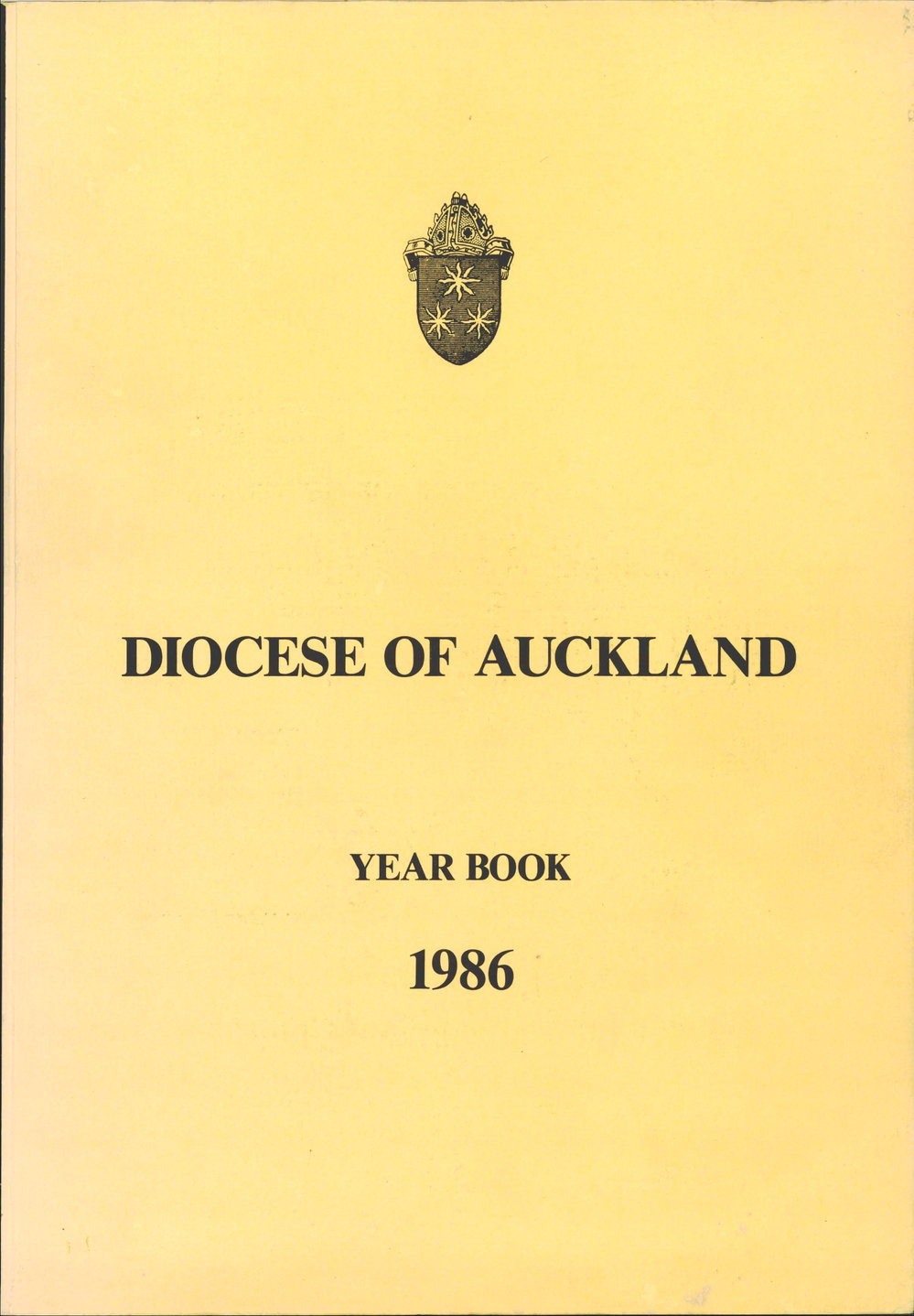 Year Book of the Diocese of Auckland 1986
