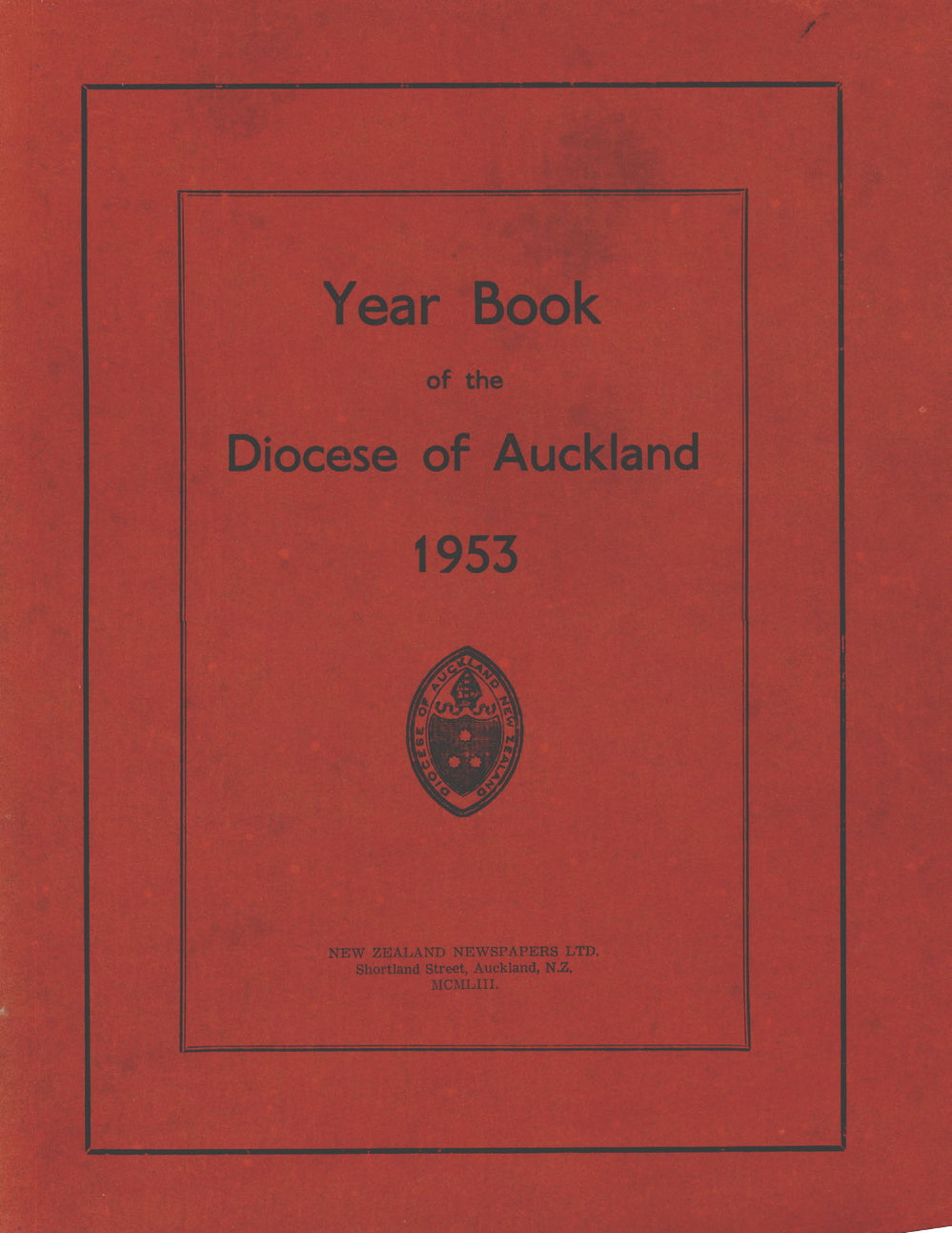 Year Book of the Diocese of Auckland 1953