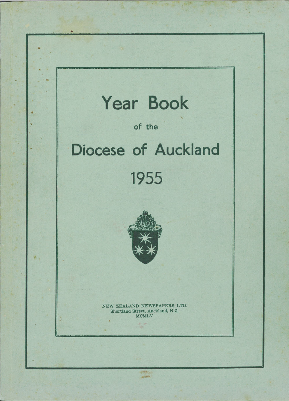 Year Book of the Diocese of Auckland 1955