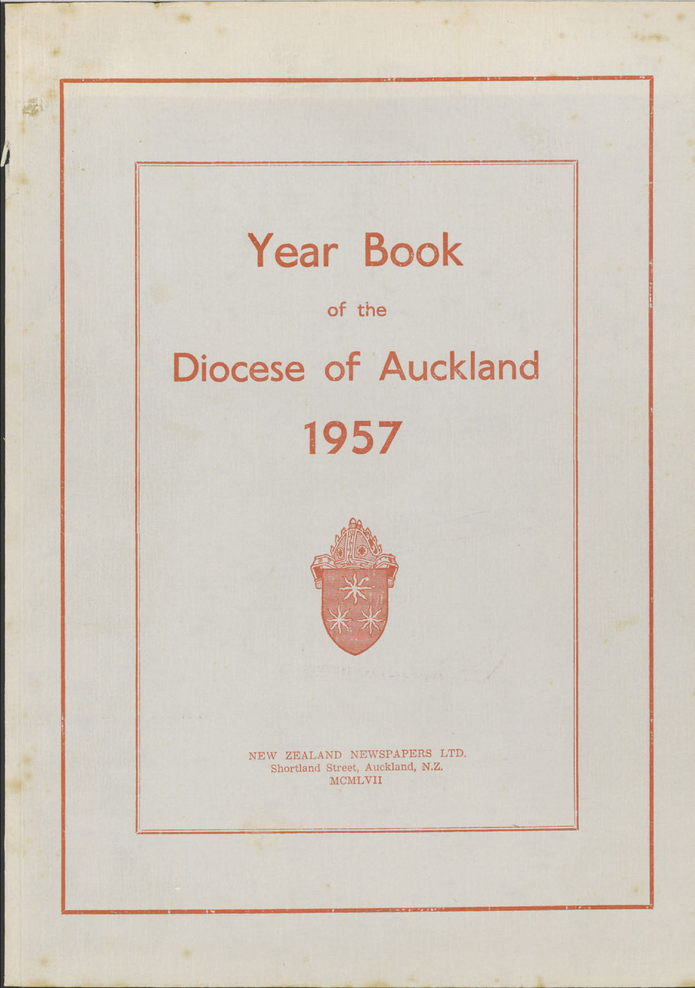 Year Book of the Diocese of Auckland 1957