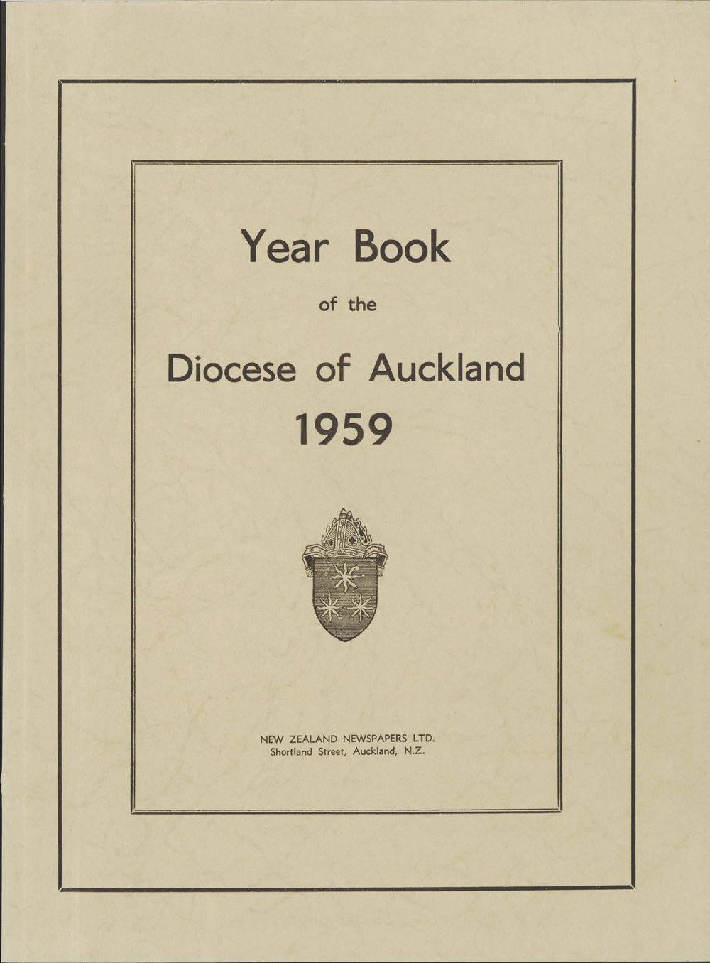 Year Book of the Diocese of Auckland 1959