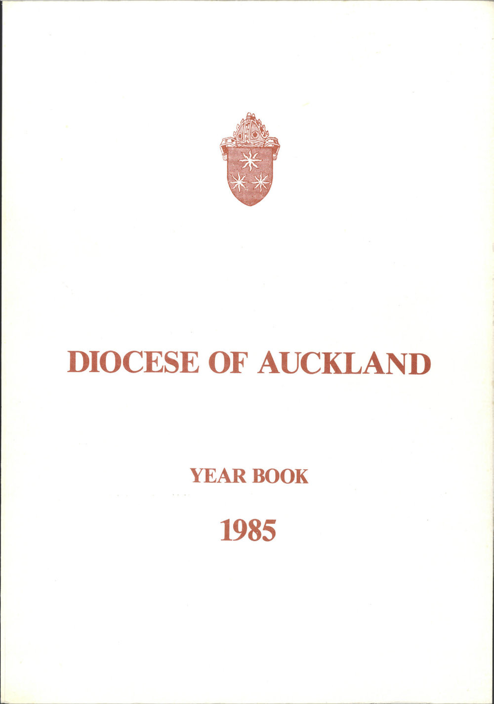 Year Book of the Diocese of Auckland 1985