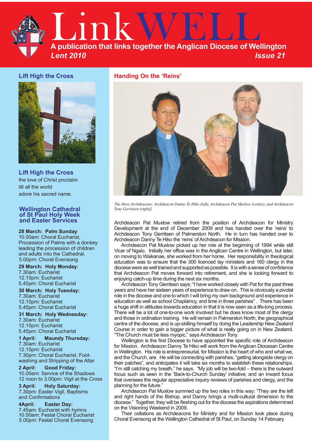 LinkWell Lent 2010 Issue 21