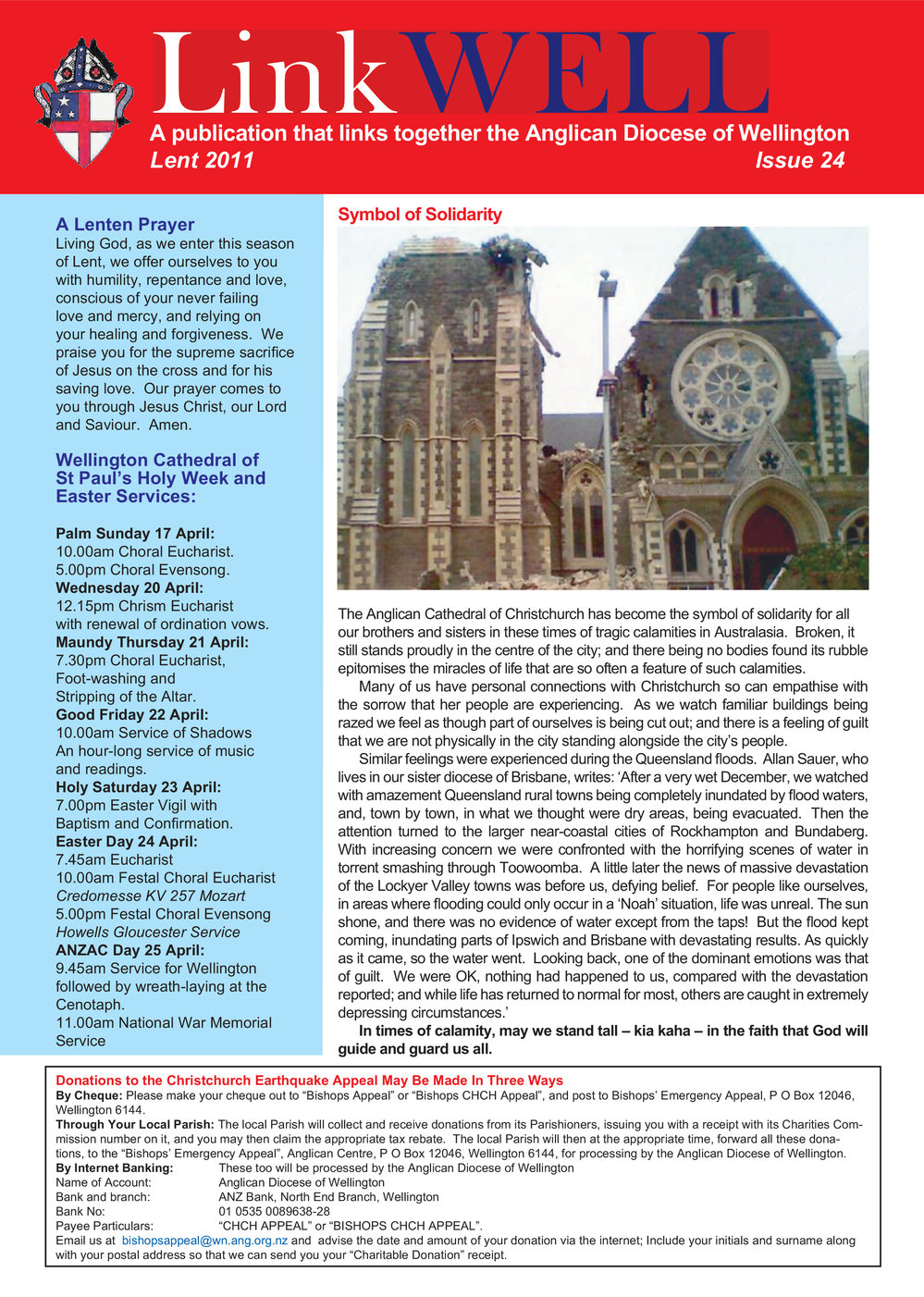 LinkWell Lent 2011 Issue 24