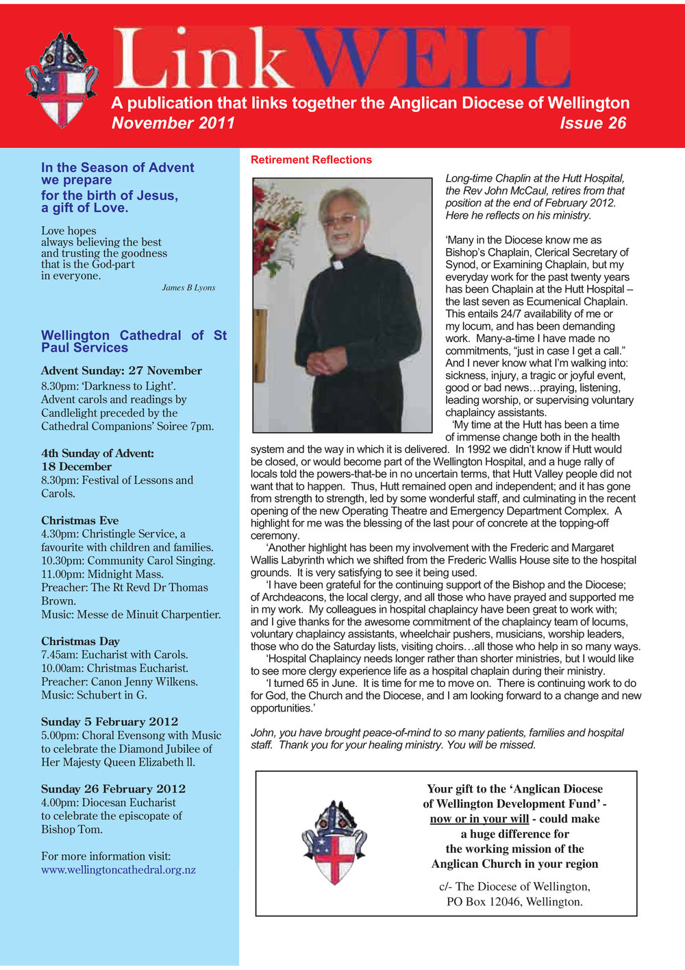 LinkWell November 2011 Issue 26