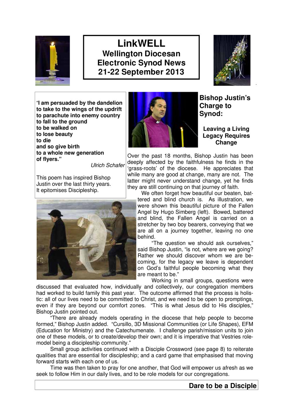 LinkWell Synod News September 2013