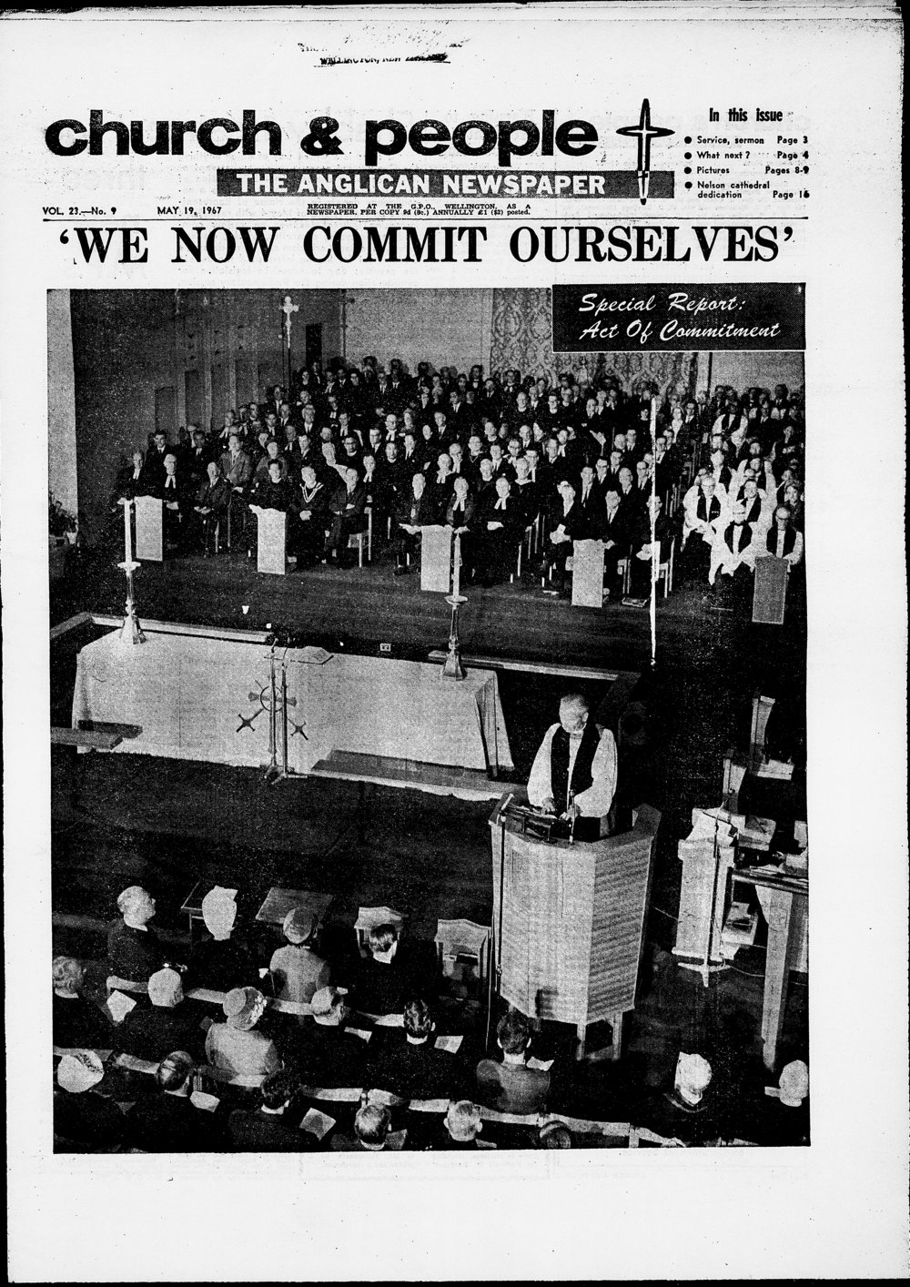 Church &amp; People: 19th May 1967