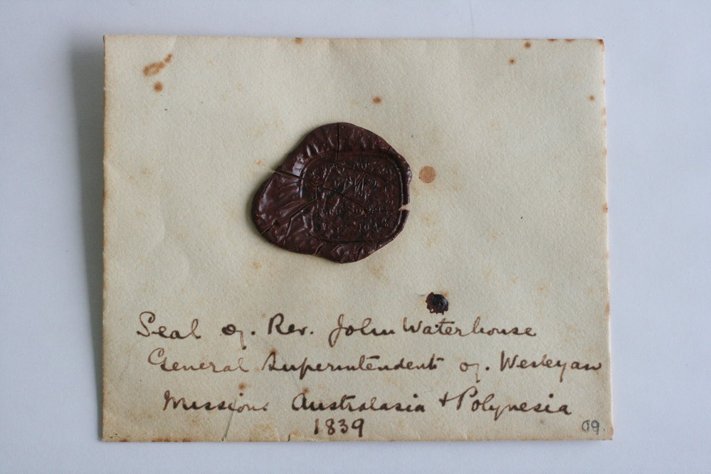 Rev'd John Waterhouse's seal