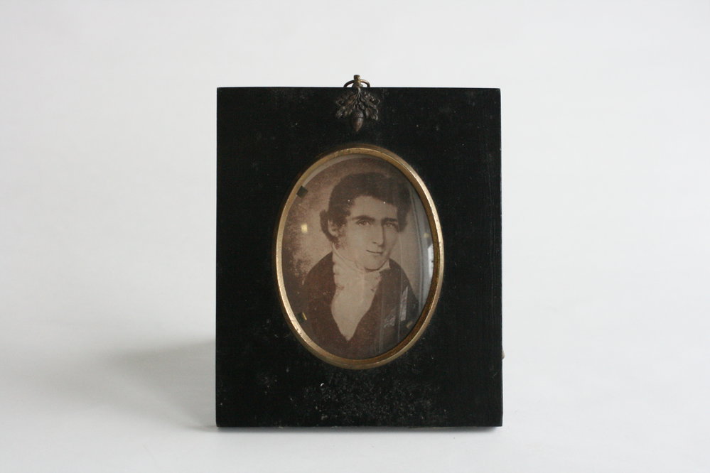 Framed photograph of John Hobbs