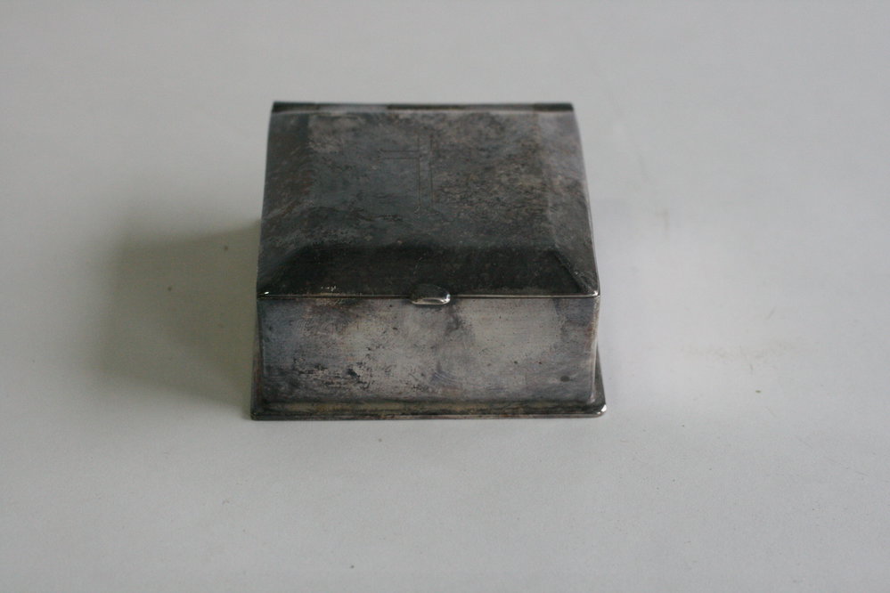 Small silver box