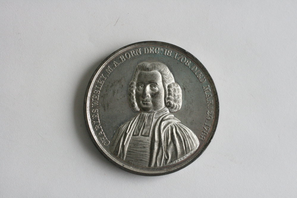 Medallion John and Charles Wesley