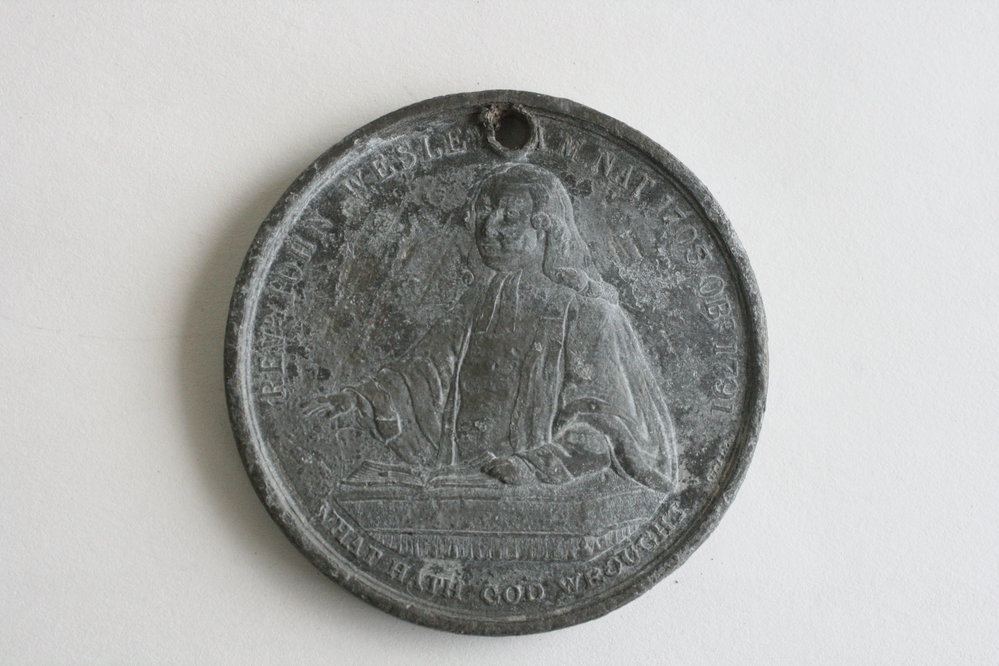 Medallion of first Birmingham Conference 1836. 