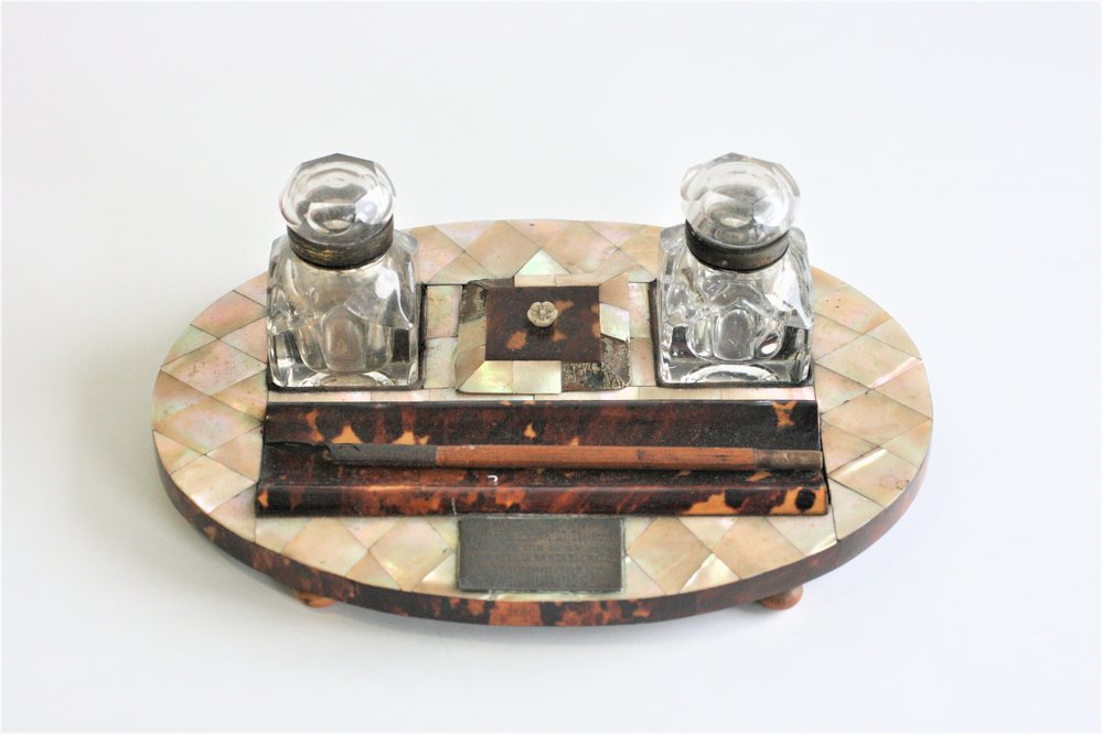 Writing Set with Ink Pots and Pen