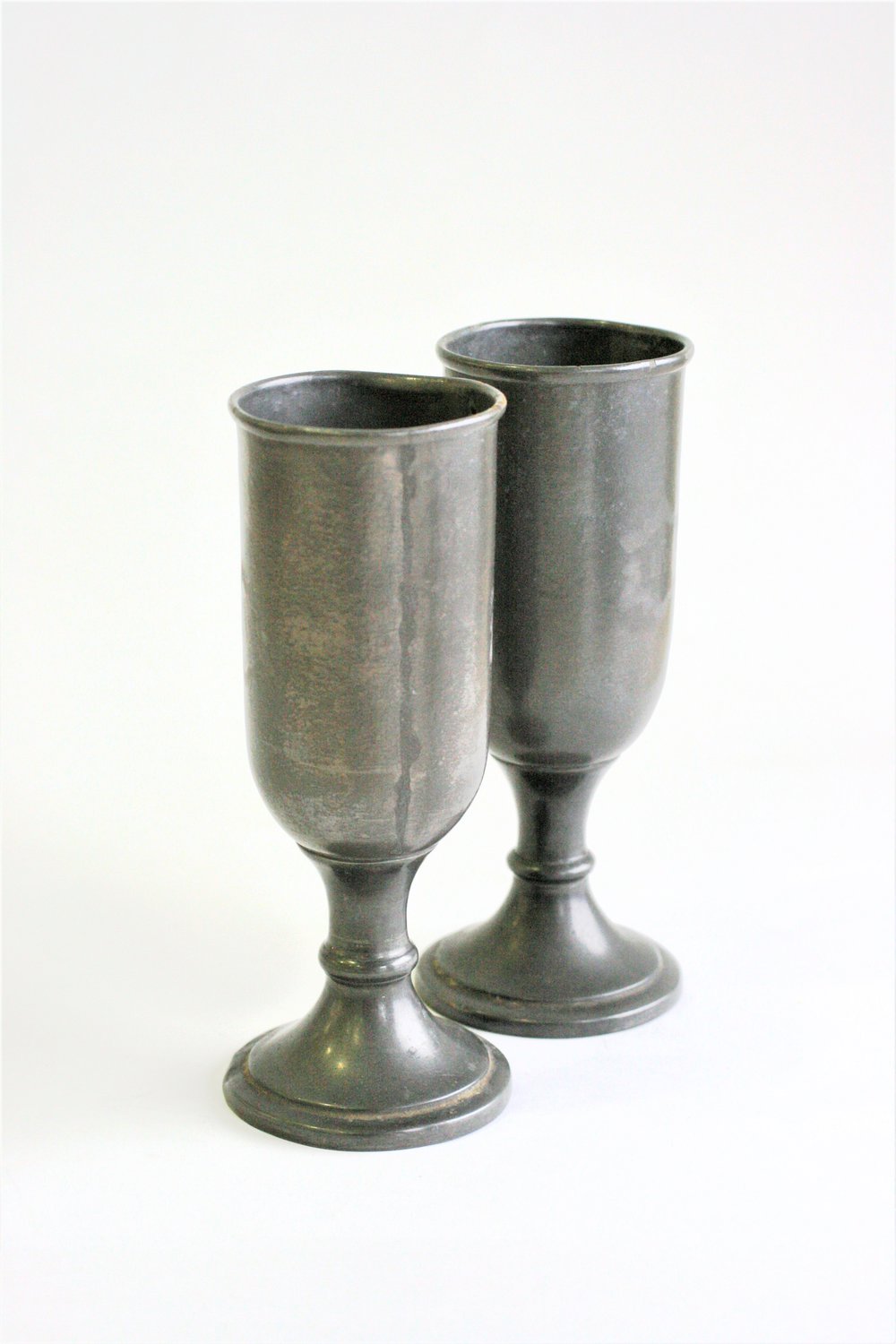 2 Metal Goblets