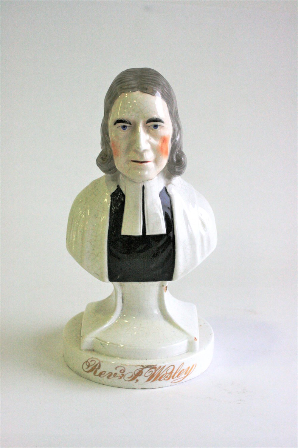 Porecelan John Wesley bust
