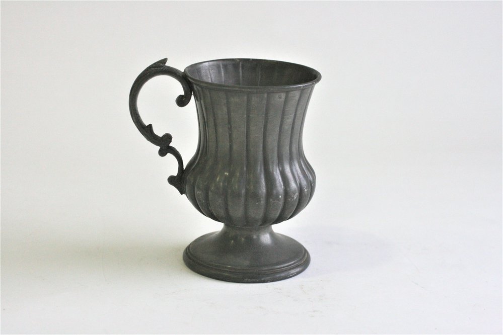 Grey Metal Goblet