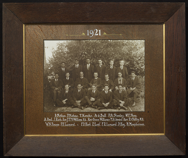 St John's College Class Photo 1921
