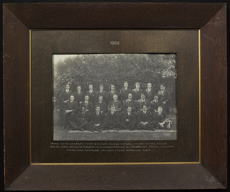 St John's College Class Photo 1922