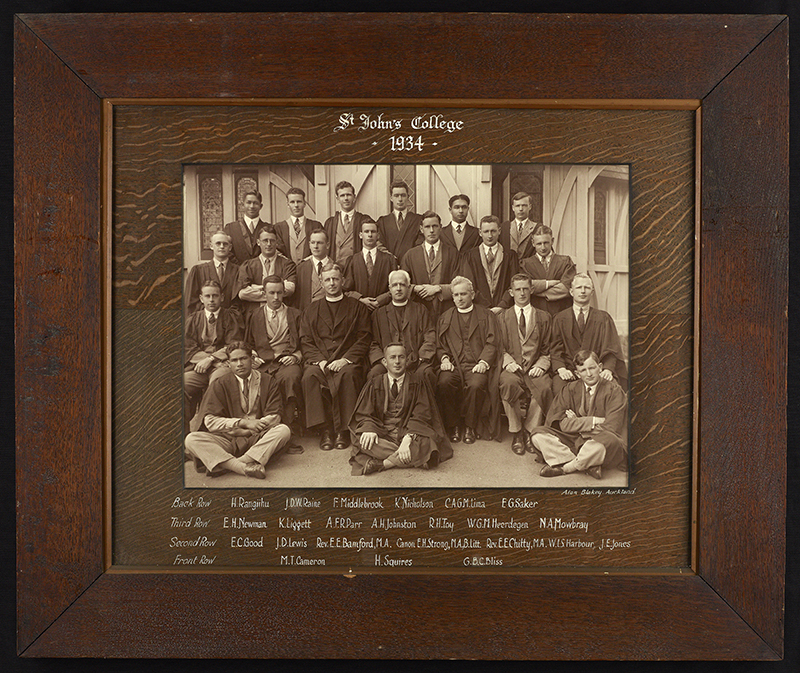 St John's College Class Photo 1934