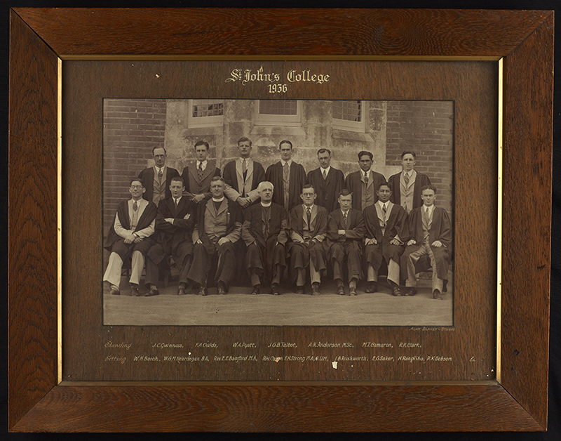 St John's College Class Photo 1936