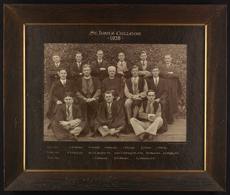 St John's College Class Photo, 1938