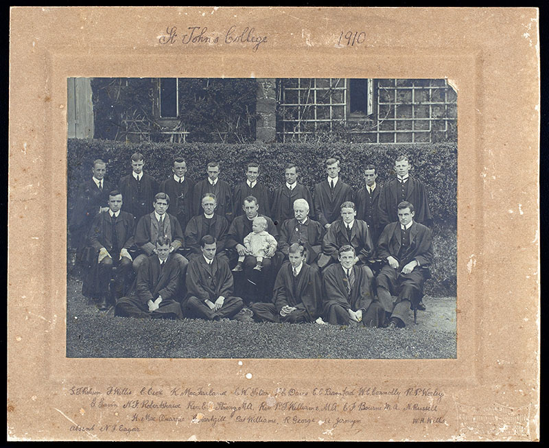 St John's College Class Photo 1910