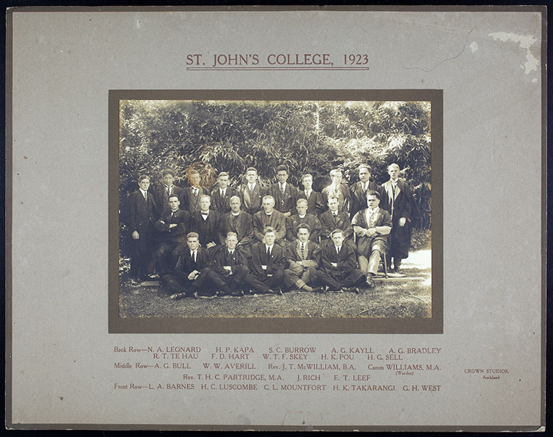 St John's College Class Photo 1923