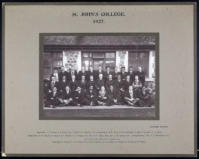 St John's College Class Photo 1927