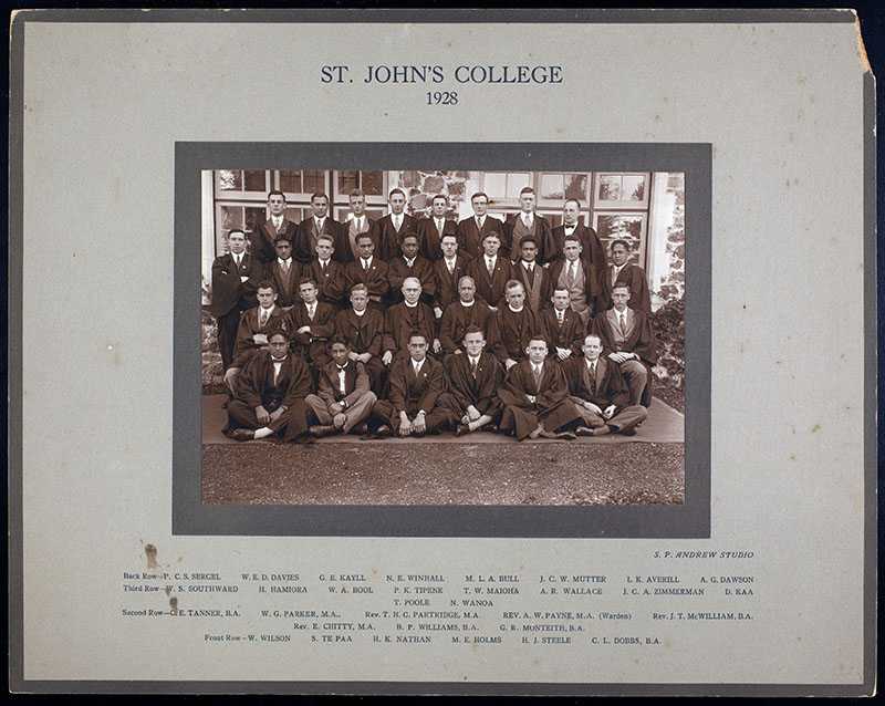 St John's College Class Photo 1928