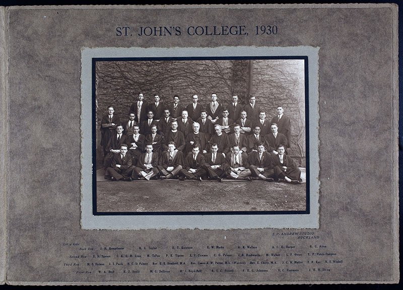 St John's College Class Photo 1930