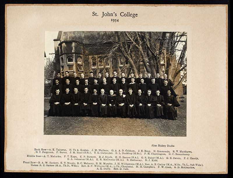 St John's College Class Photo 1954